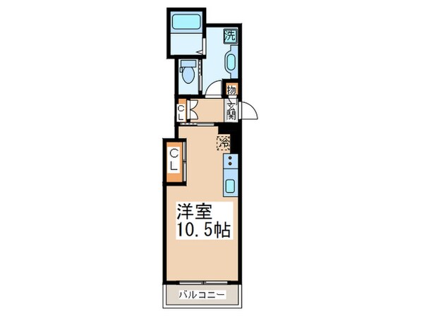 パステル八芳の物件間取画像